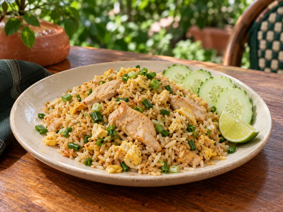 Thai Chicken Fried Rice — illustrative menu preview